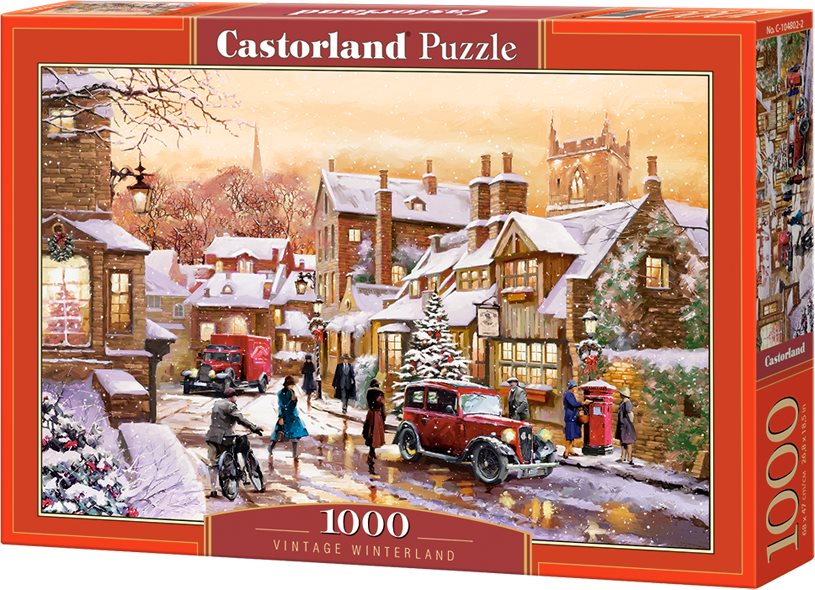 CASTORLAND Zasněžené městečko 1000 dílků