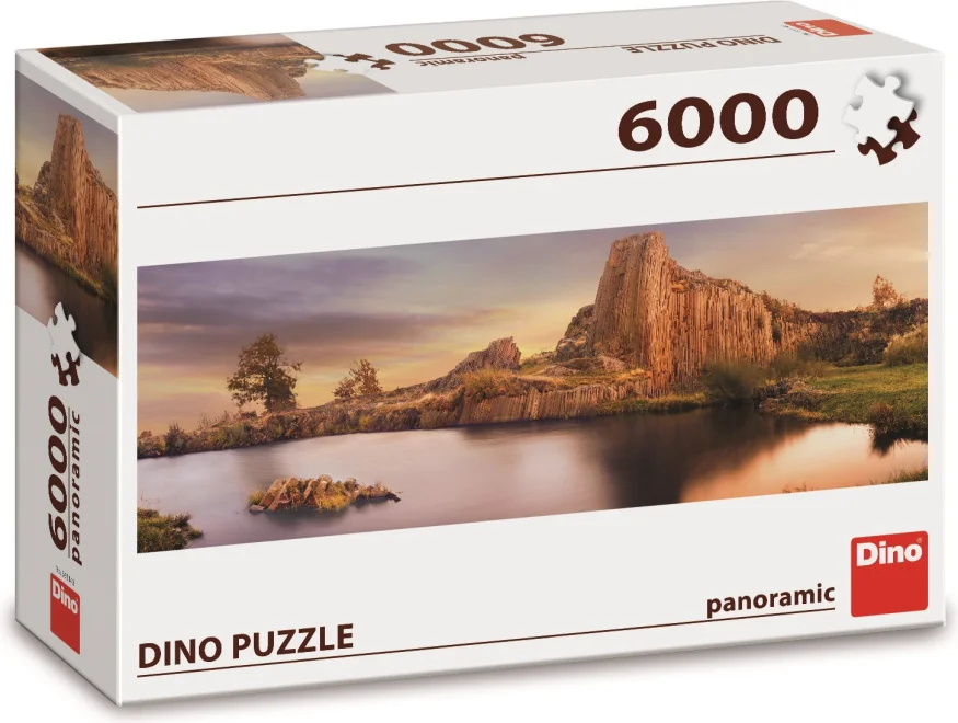 DINO Panoramatické puzzle Panská skála 6000 dílků