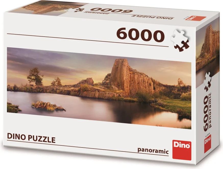 DINO Panoramatické puzzle Panská skála 6000 dílků