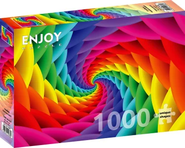 Puzzle Gradient: Duhový vír 1000 dílků