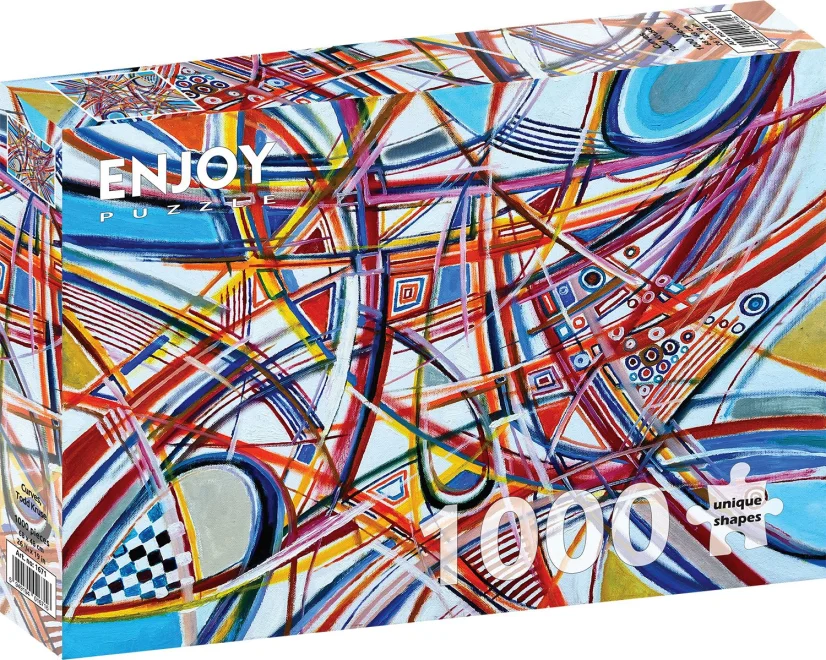 Enjoy Puzzle Křivky 1000 dílků