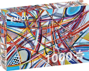 Puzzle Křivky 1000 dílků