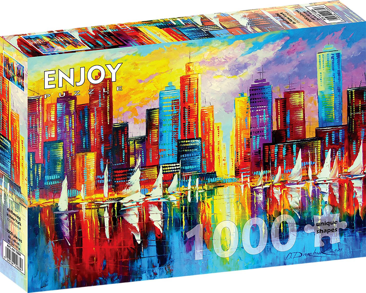 ENJOY Puzzle Večer v New Yorku 1000 dílků