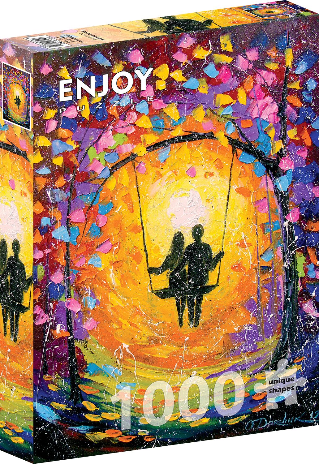 ENJOY Puzzle Romantická láska 1000 dílků