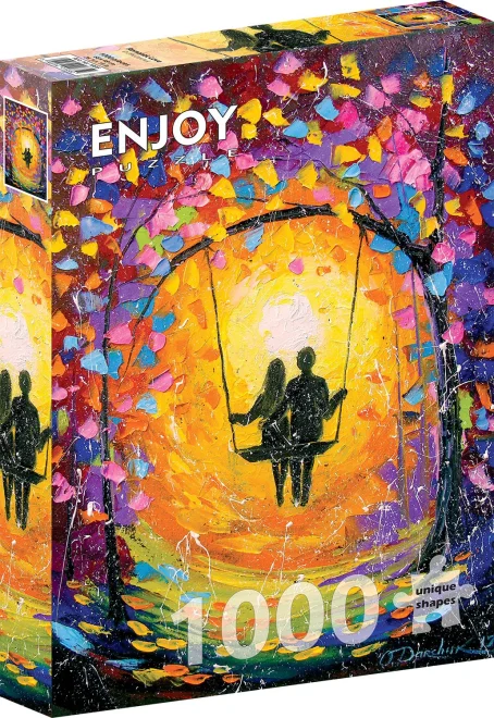 ENJOY Puzzle Romantická láska 1000 dílků