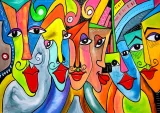 Enjoy Puzzle Obličeje života 1000 dílků