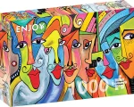 Enjoy Puzzle Obličeje života 1000 dílků