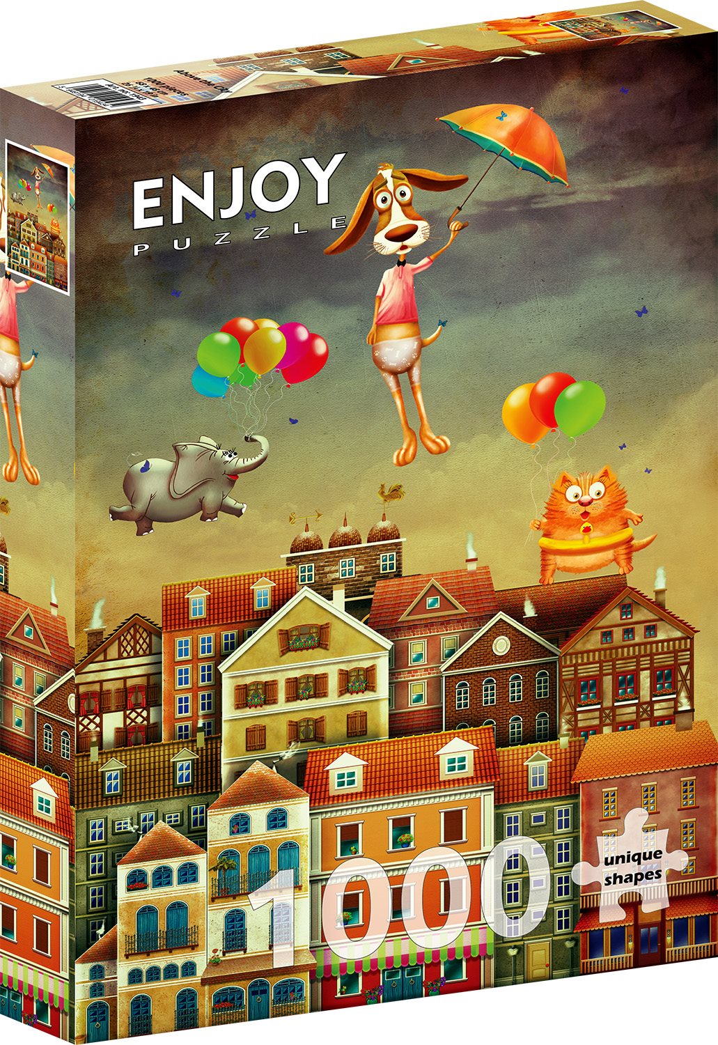 Enjoy Puzzle Nad městem 1000 dílků