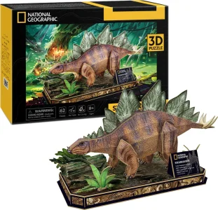 3D puzzle National Geographic: Stegosaurus 62 dílků