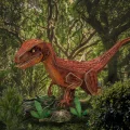 3D puzzle National Geographic: Velociraptor 63 dílků