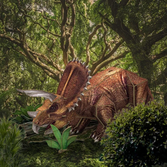 3D puzzle National Geographic: Triceratops 44 dílků