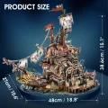 CUBICFUN 3D puzzle Pirátský přístav Tortuga 218 dílků