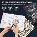 CUBICFUN 3D puzzle Pirátský přístav Tortuga 218 dílků