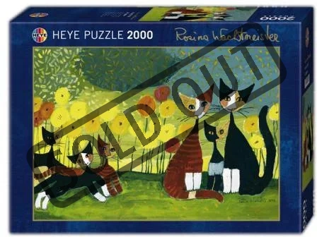 HEYE Metalické puzzle Všechny spolu 2000 dílků
