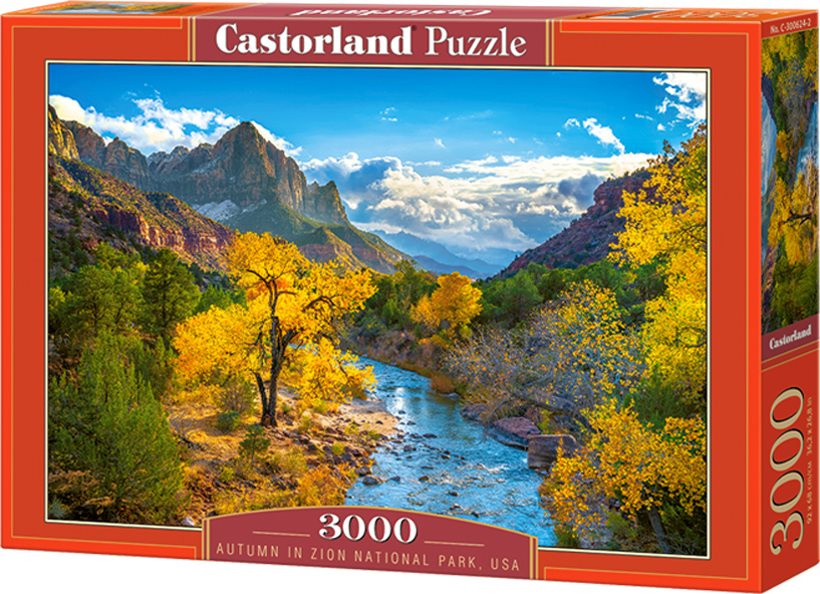 CASTORLAND Podzim v národním parku Zion USA 3000 dílků