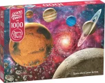 CHERRY PAZZI Puzzle Vesmír nad měsíčním horizontem 1000 dílků