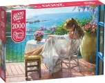 CHERRY PAZZI Puzzle Kráska a modré moře 2000 dílků