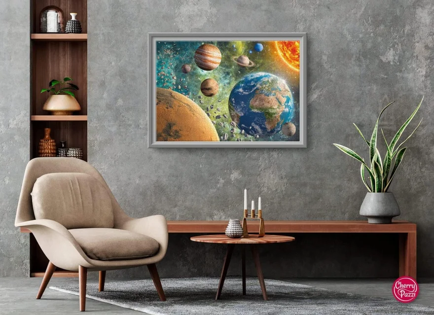 CHERRY PAZZI Puzzle Planeta Země v galaxii 2000 dílků