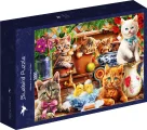 BLUEBIRD Puzzle Koťata v kůlně 3000 dílků