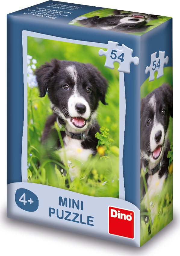 DINO Puzzle Zvířátka - Štěně 54 dílků
