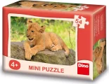 DINO Puzzle Zvířátka - Lvíče 54 dílků