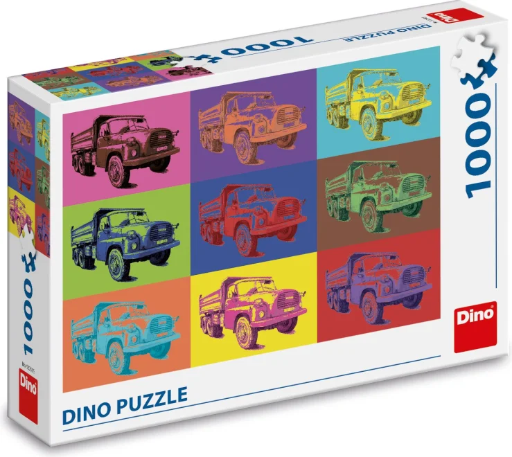DINO Puzzle Pop Art: Tatra 1000 dílků