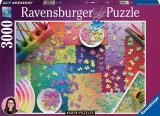RAVENSBURGER Puzzle Karen: Puzzle over puzzle 3000 dílků