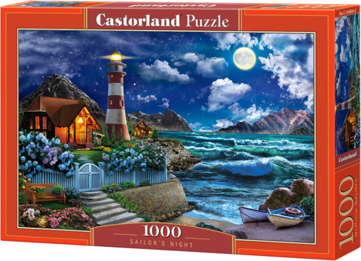 CASTORLAND Noc námořníka 1000 dílků
