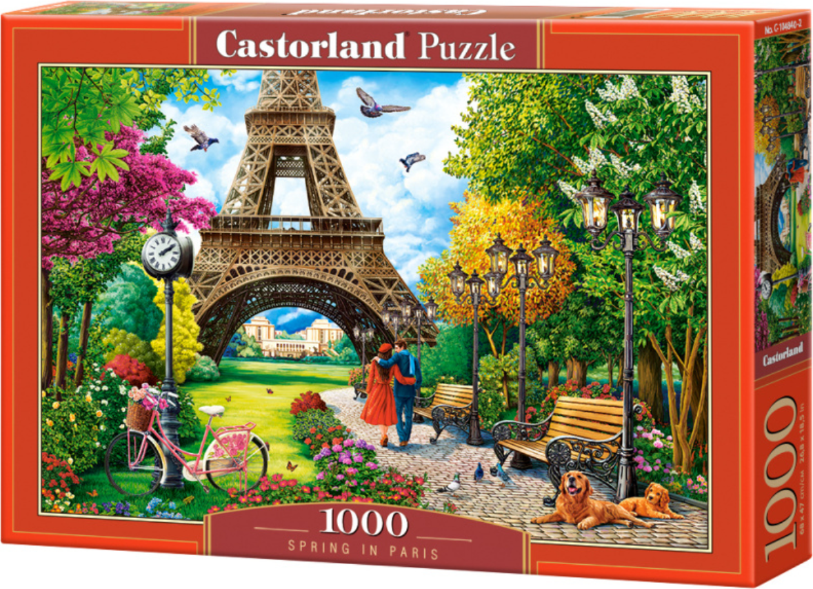Castorland Jaro v Paříži 1000 dílků