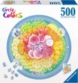 RAVENSBURGER Kulaté puzzle Kruh barev: Poke Bowl 500 dílků
