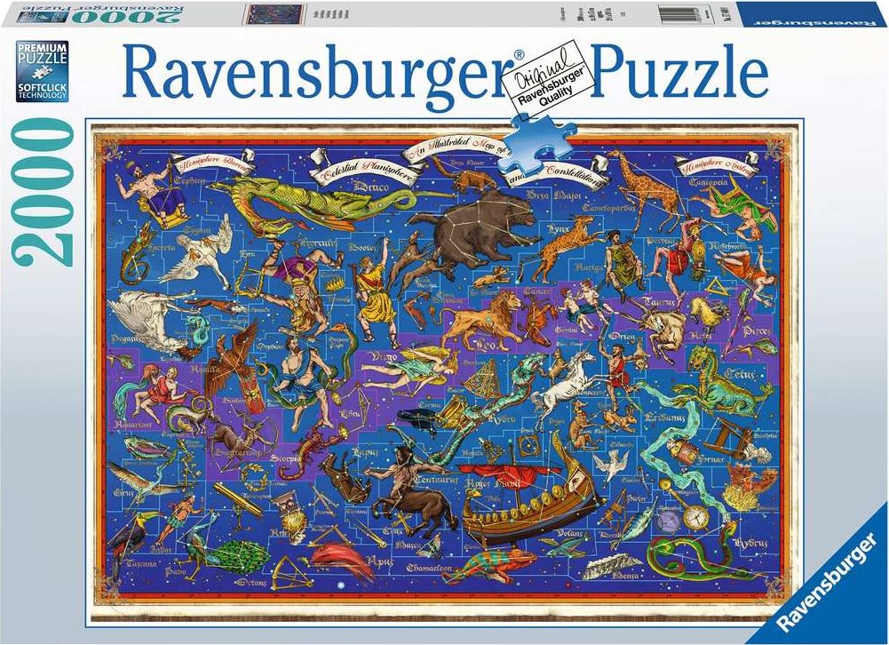 RAVENSBURGER Souhvězdí 2000 dílků