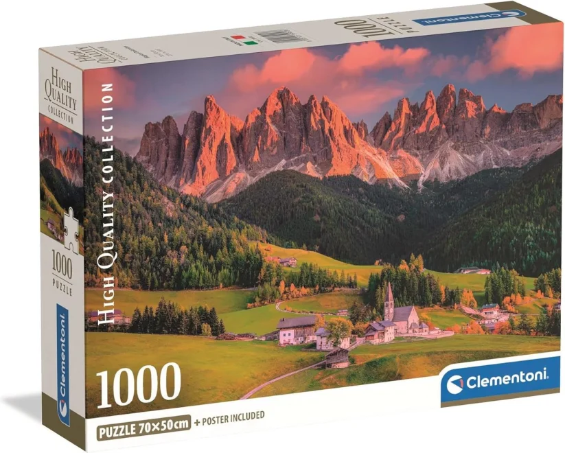 CLEMENTONI Puzzle Kouzelné Dolomity 1000 dílků