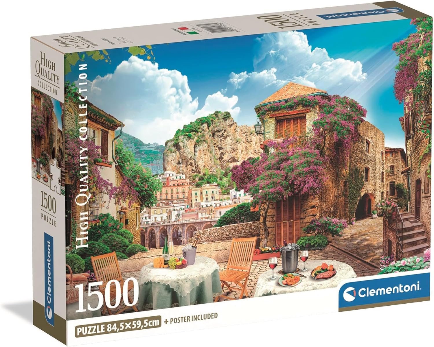 Clementoni - Puzzle 1500 Italské scenérie