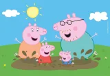 CLEMENTONI Puzzle Prasátko Pepina 2x20 dílků