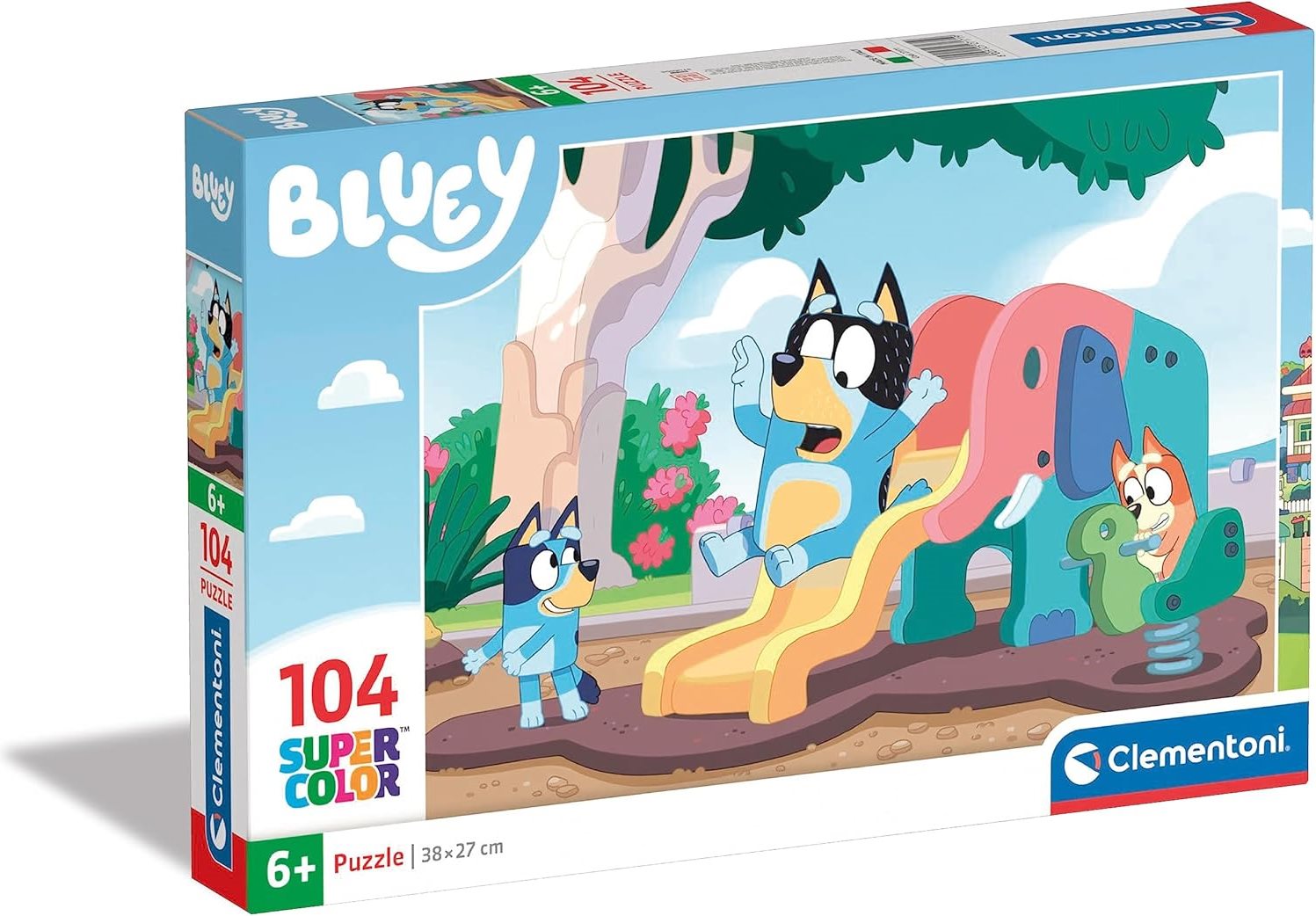 CLEMENTONI Puzzle Bluey 104 dílků
