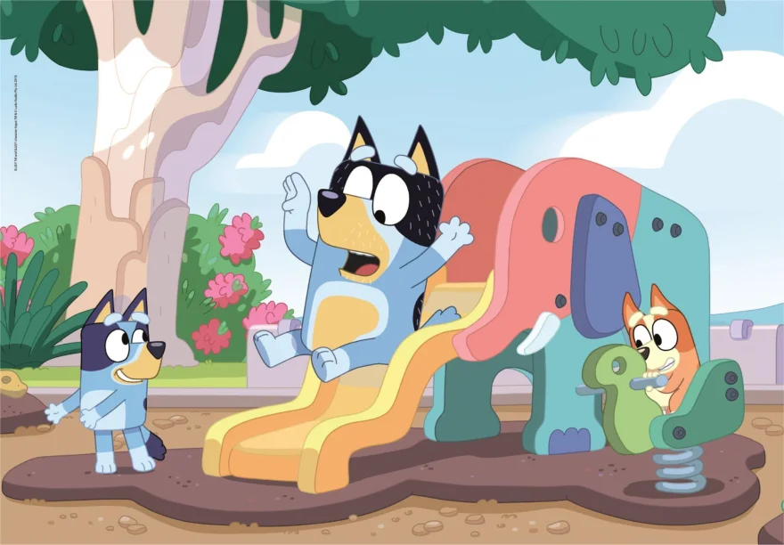 CLEMENTONI Puzzle Bluey 104 dílků