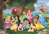 CLEMENTONI Puzzle Disney princezny 104 dílků