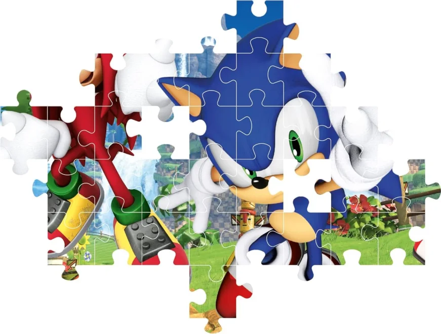 CLEMENTONI Puzzle Sonic 104 dílků