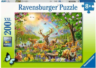 Puzzle Lesní zvířata XXL 200 dílků