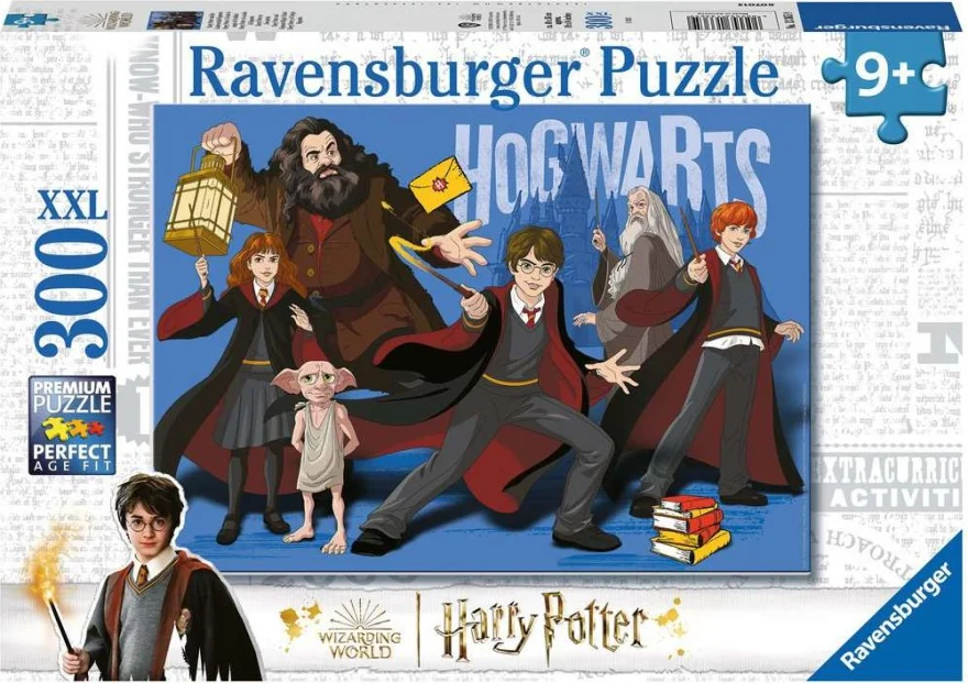 RAVENSBURGER Puzzle Harry Potter a kouzelníci XXL 300 dílků