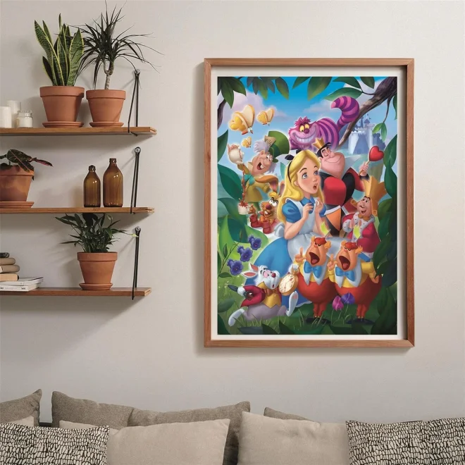 CLEMENTONI Puzzle Alenka v říši divů 1000 dílků