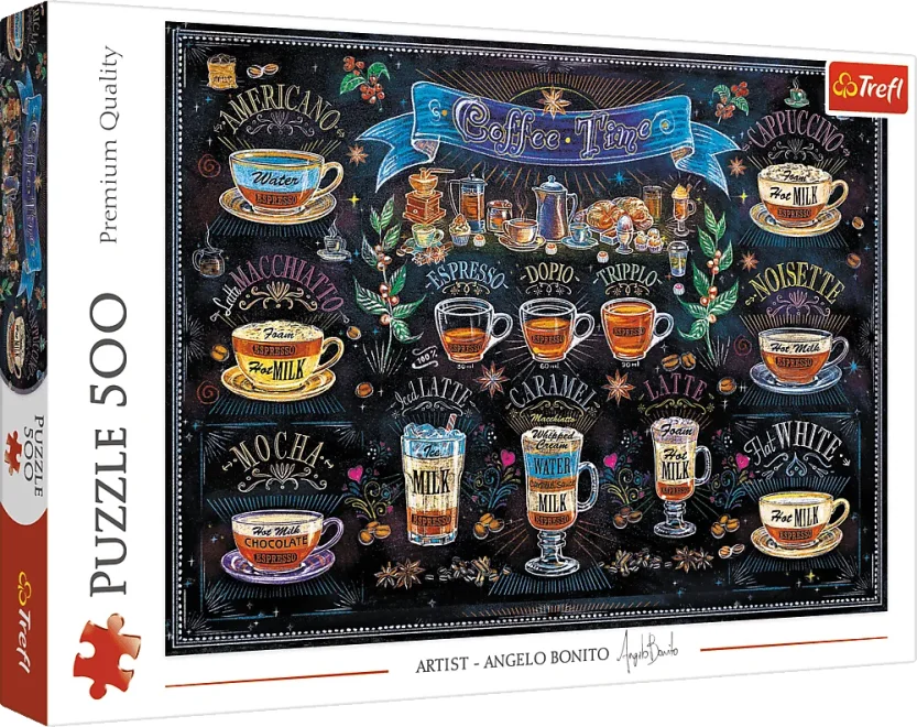 TREFL Puzzle Čas na kávu 500 dílků