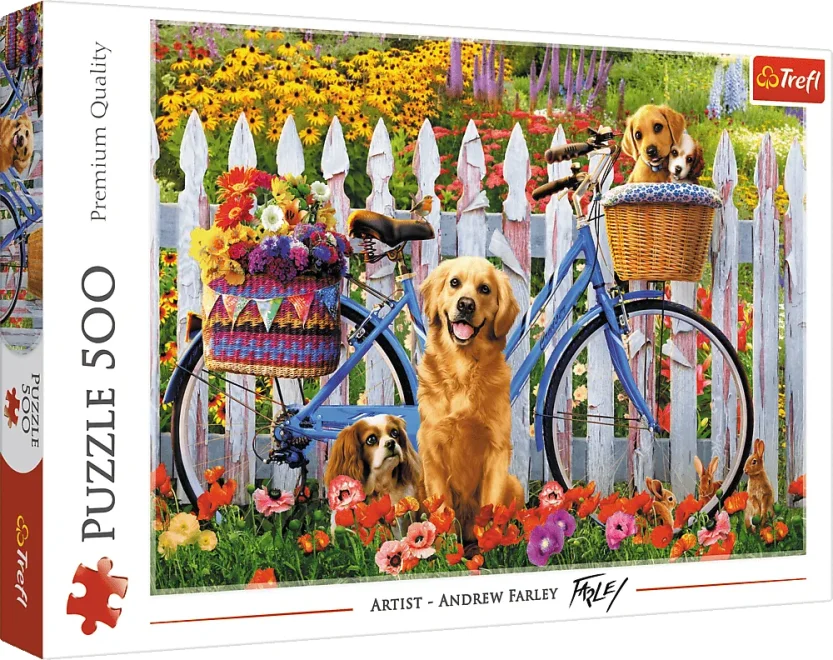 TREFL Puzzle Psí dobrodružství 500 dílků