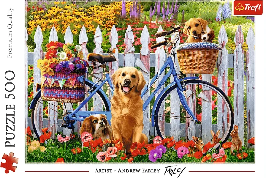 TREFL Puzzle Psí dobrodružství 500 dílků
