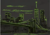 DINO Svítící puzzle New York 1000 dílků