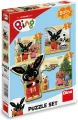 DINO Baby puzzle Bing a kamarádi 3v1 (3,4,5 dílků)