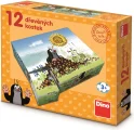 DINO Obrázkové kostky Krtkův rok, 12 kostek