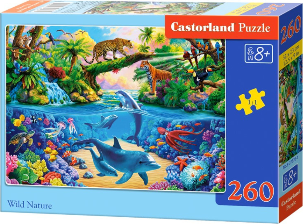 CASTORLAND Divoká příroda 260 dílků