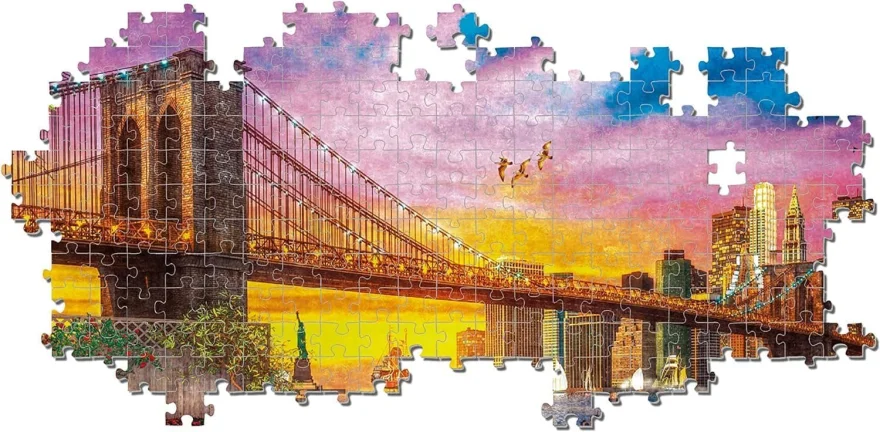 CLEMENTONI Puzzle Západ slunce nad Manhattanem 3000 dílků