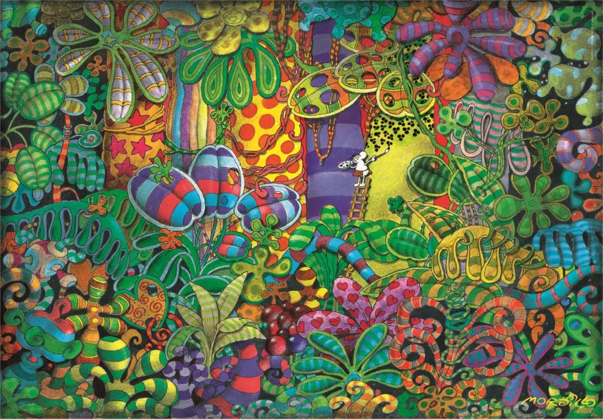 CLEMENTONI Puzzle Mordillo 1500 dílků